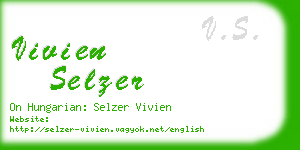 vivien selzer business card